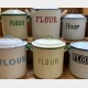 Flour & sugar bins