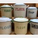 Flour & sugar bins
