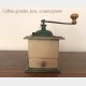 Box coffee grinders